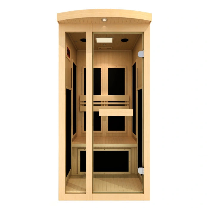 Near Zero EMF Far Infrared Sauna - 1 PERSON 5210-01