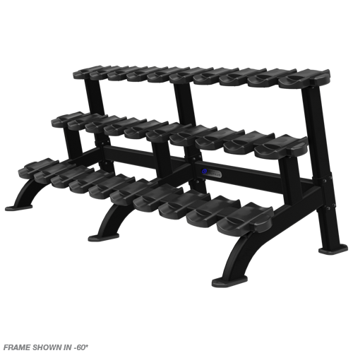 Nautilus Triple Dumbbell Rack