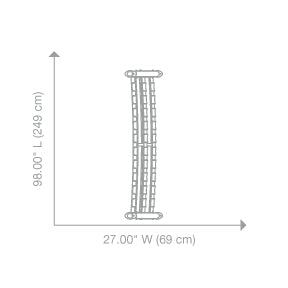 Hoist 2-Tier Horizontal Dumbbell Rack