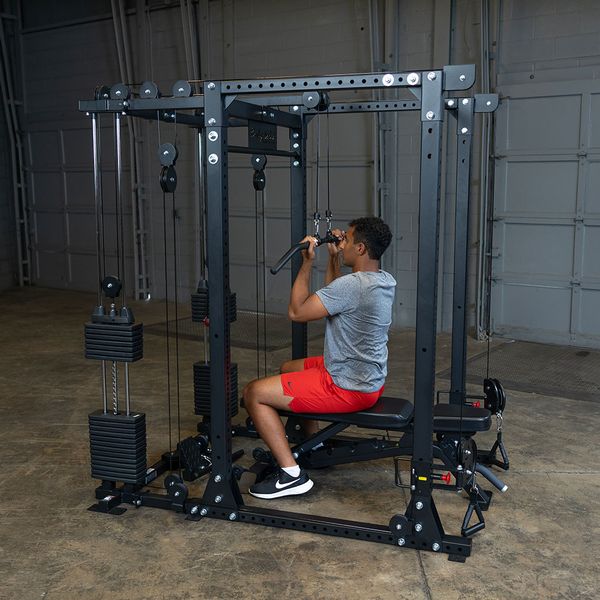 Body-Solid Functional Trainer Attachment & Optional Weight Stacks