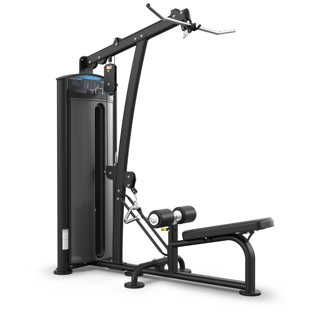 True Fitness Lat Row Machine