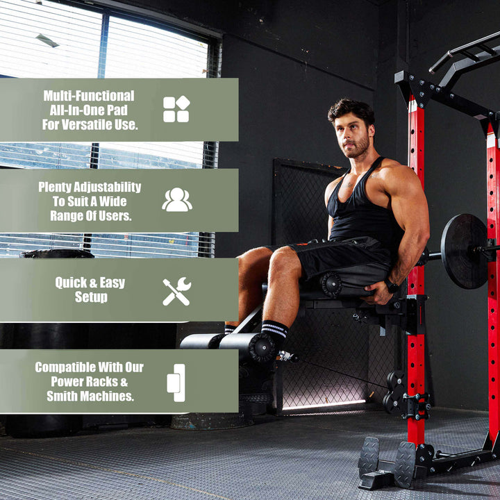 Major Fitness Rack Mounted Leg Extension