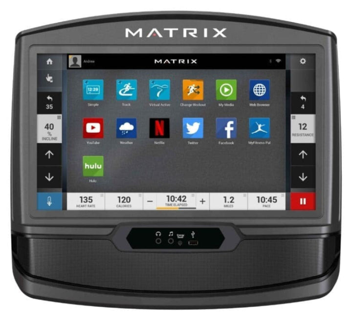 Matrix T50XIR Treadmill Console