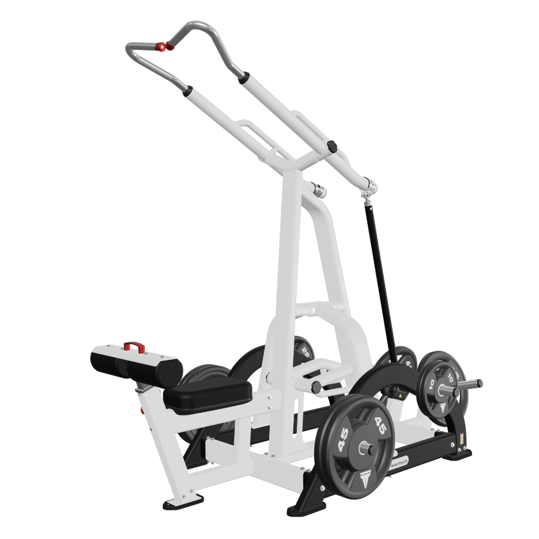 Nautilus Leverage Lat Pulldown White