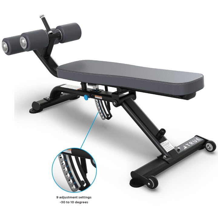 True XFW-5300 Abdominal/Decline Bench