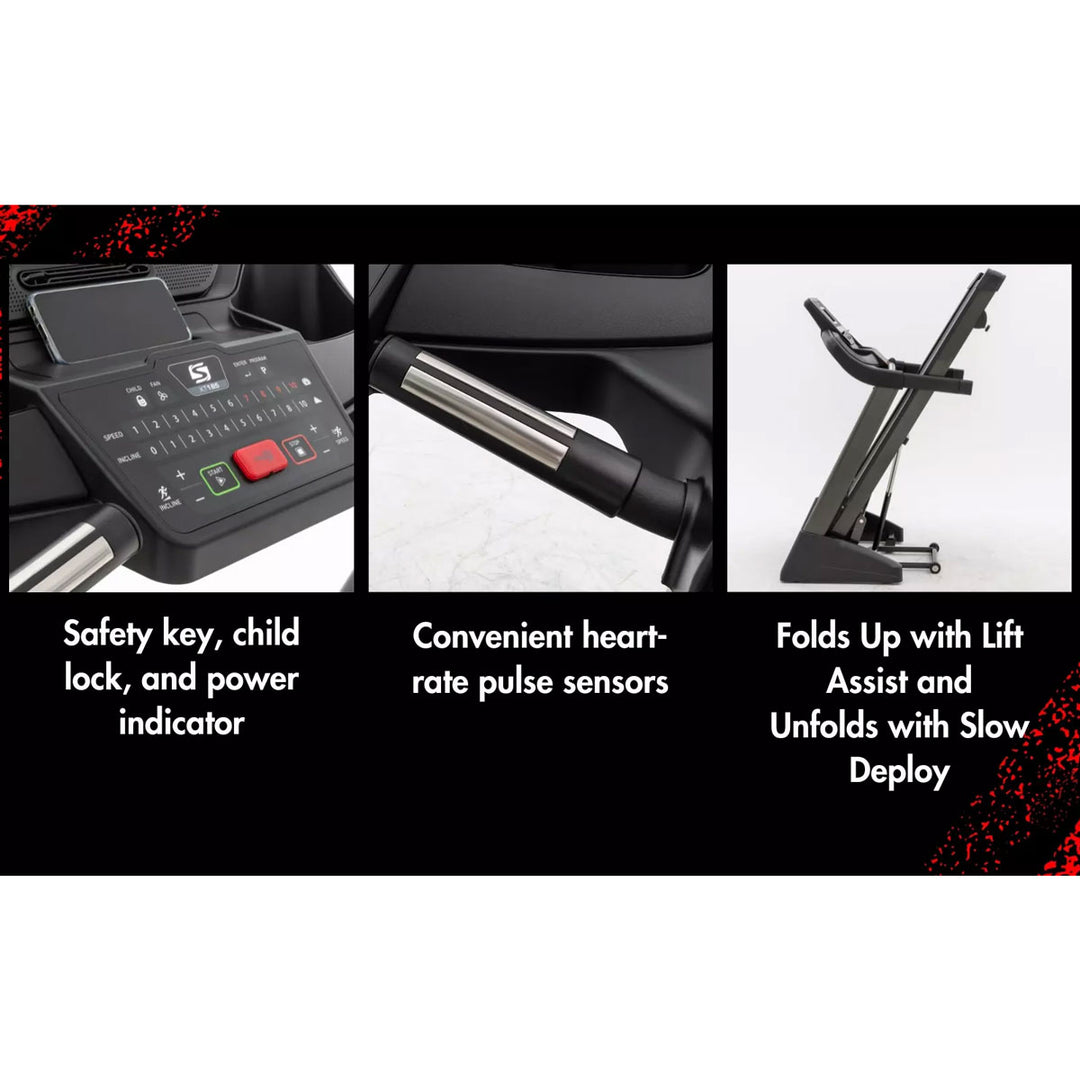 Spirit XT185 Folding Treadmill