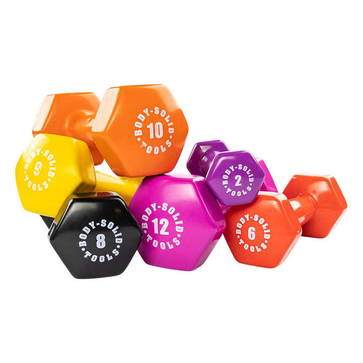 Body-Solid Vinyl Dumbbells