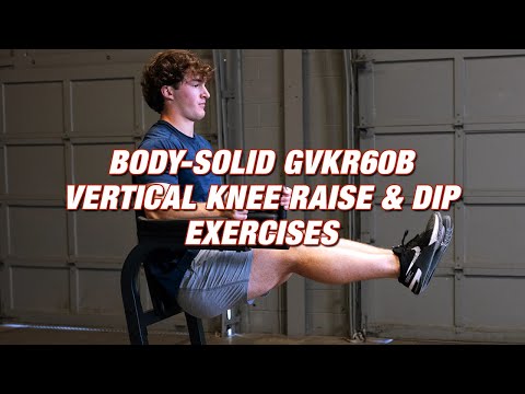 Body-Solid Vertical Knee Raise Machine