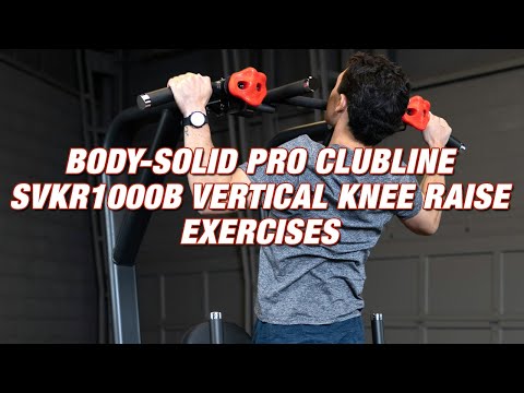 Body-Solid Pro Club Line Vertical Knee Raise #SVKR1000B