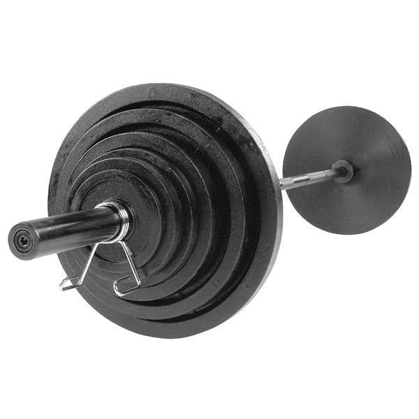 USA 300 lb Olympic Iron Weight Set - Olympic Plates