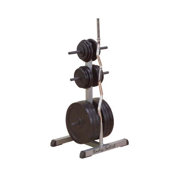 Body Solid Standard Weight Tree Bar Holder GSWT Fitness Exchange