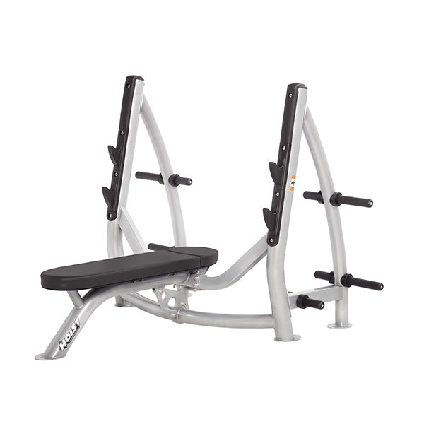 Hoist Olympic Flat Bench With Storage