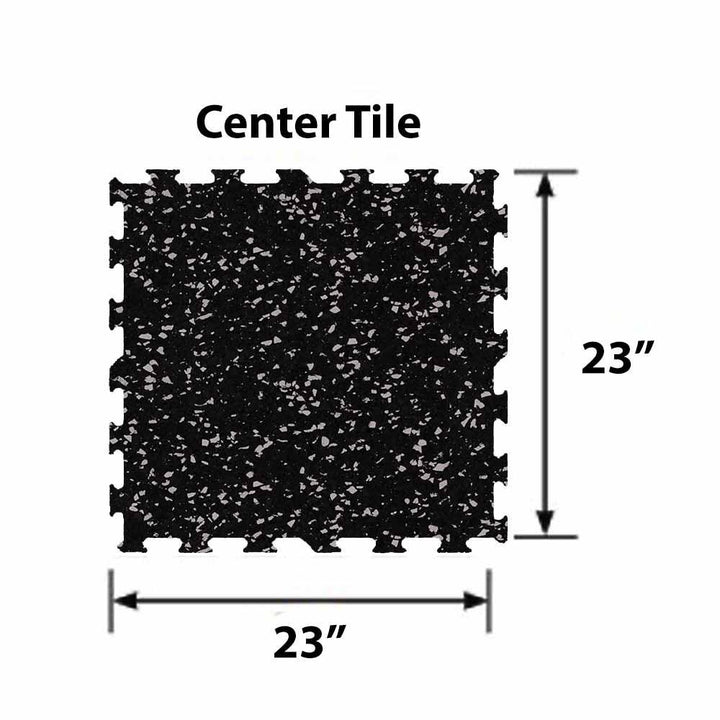 23" x 23" x 8mm Interlocking Puzzle Tile