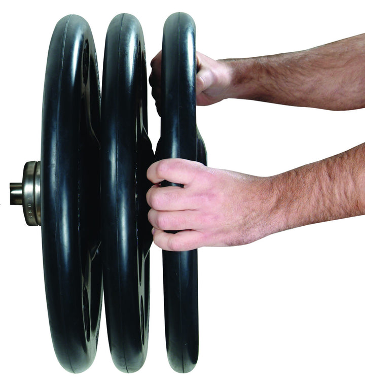 York 2″ Iso-Grip Steel Olympic Plates