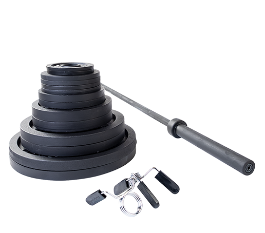 Body-Solid 300 Lb. Cast Iron Olympic Weight Set
