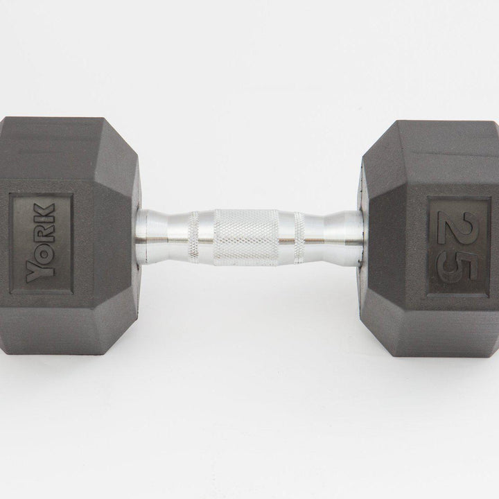Rubber Hex Dumbbell SET 5-50 LBS.