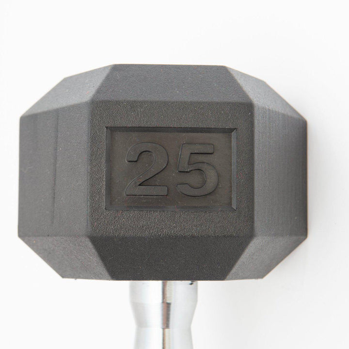 Rubber Hex Dumbbell SET 5-50 LBS.