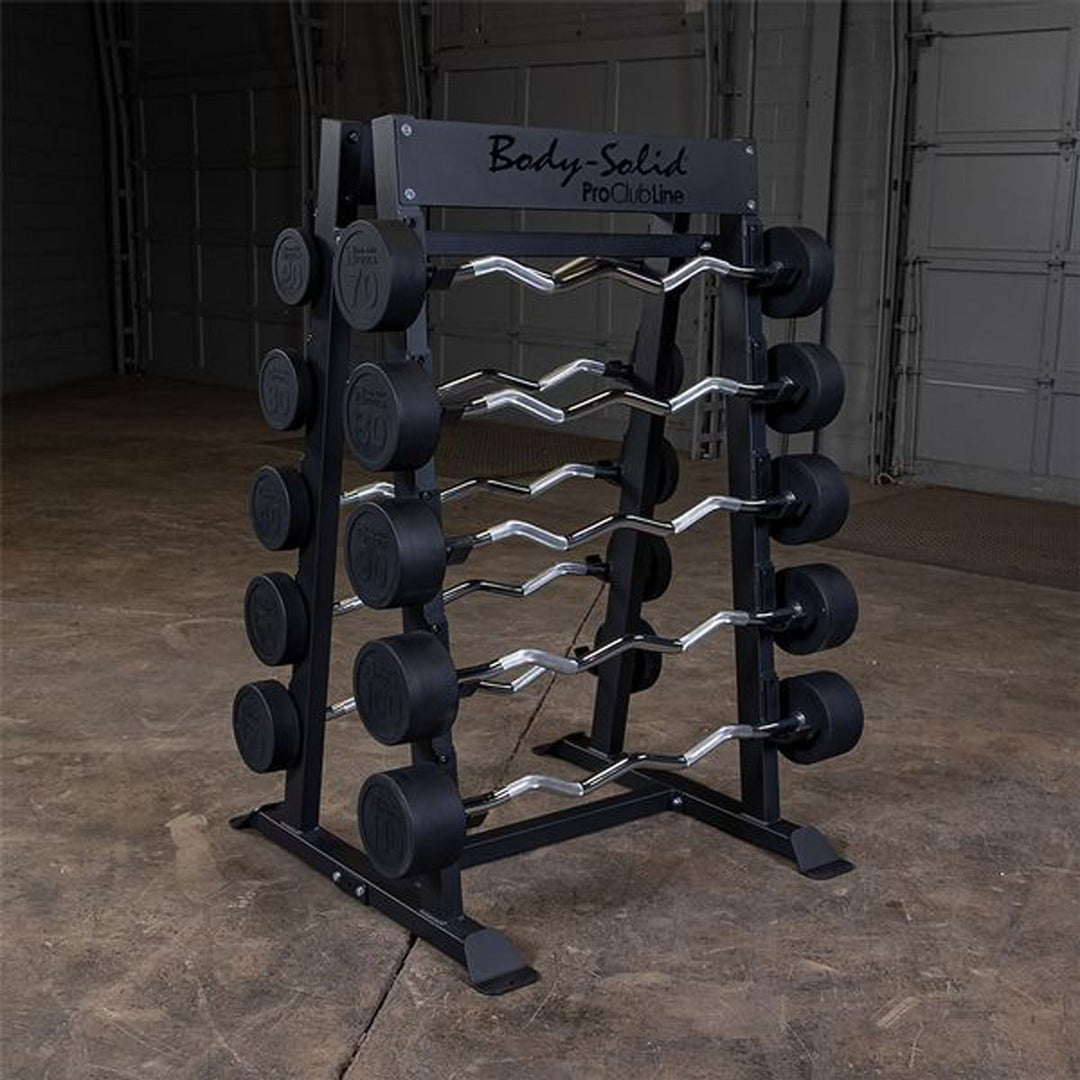 Body-Solid Fixed Weight Barbell Rack