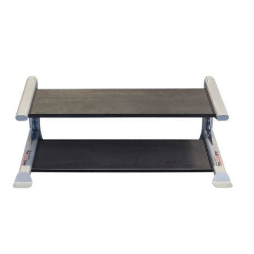 Body-Solid Pro Club Line 2 Tier Dumbbell Rack #SDKR500DB - Storage