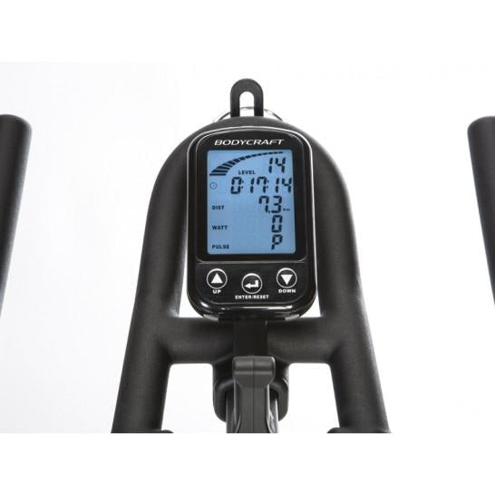 BodyCraft SPR Indoor Cycle w Computer - Spin Style Indoor Bikes