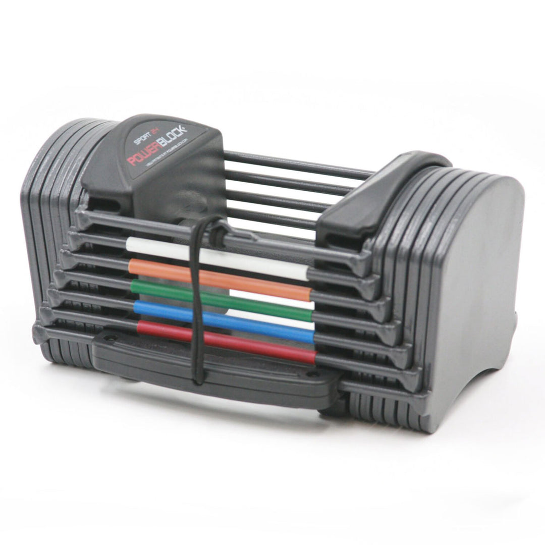 PowerBlock Sport 24 Adjustable Dumbbell Set 3-24 lbs