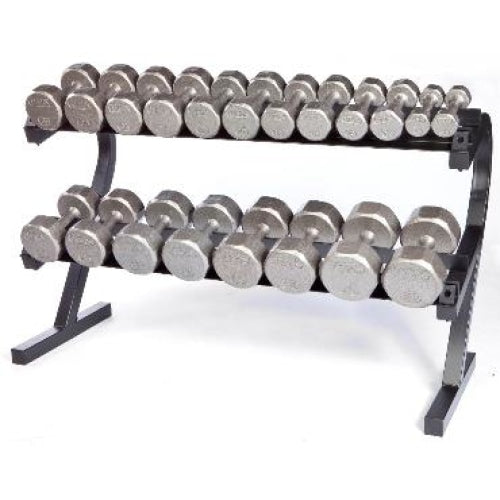 VTX 2-Tier Horizontal Dumbbell Rack #TDR - Storage