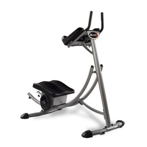 Max Capacity Ab Crunch Coaster with Adjustable Seat and Digital Counter