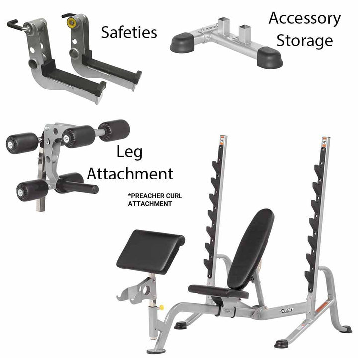 Hoist 7 Position F.I.D. Olympic Bench