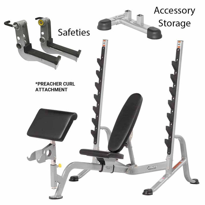 Hoist 7 Position F.I.D. Olympic Bench