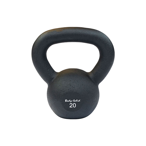 Body-Solid Iron Powder Coat Kettlebells