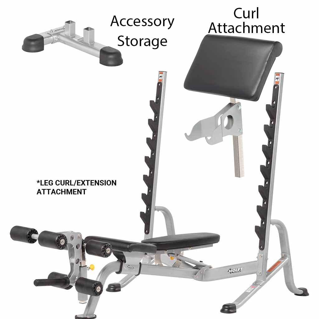 Hoist 7 Position F.I.D. Olympic Bench