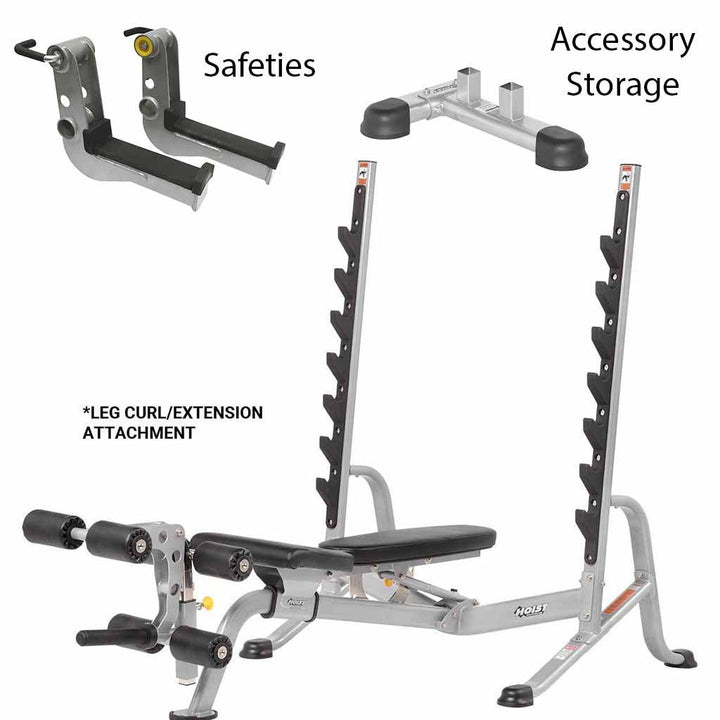 Hoist 7 Position F.I.D. Olympic Bench