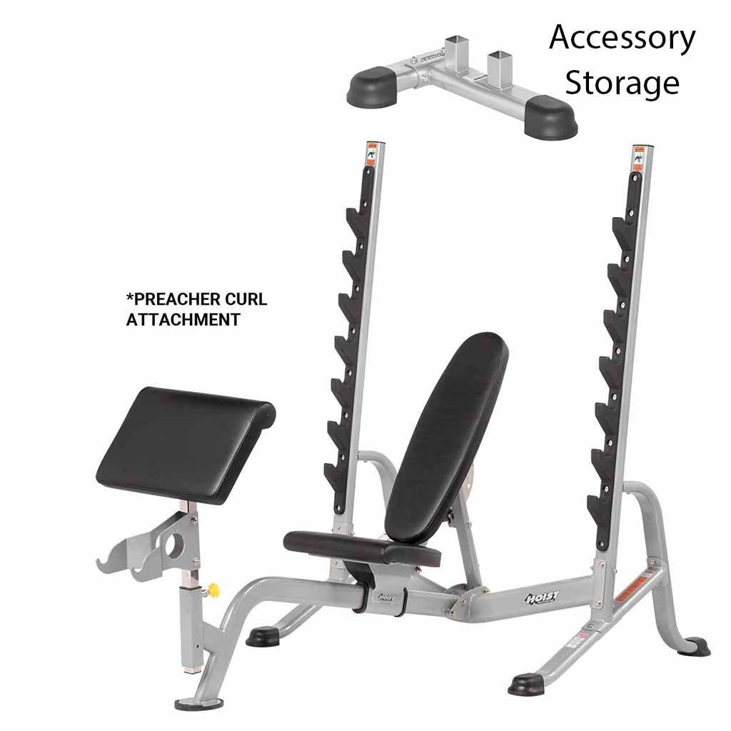Hoist 7 Position F.I.D. Olympic Bench