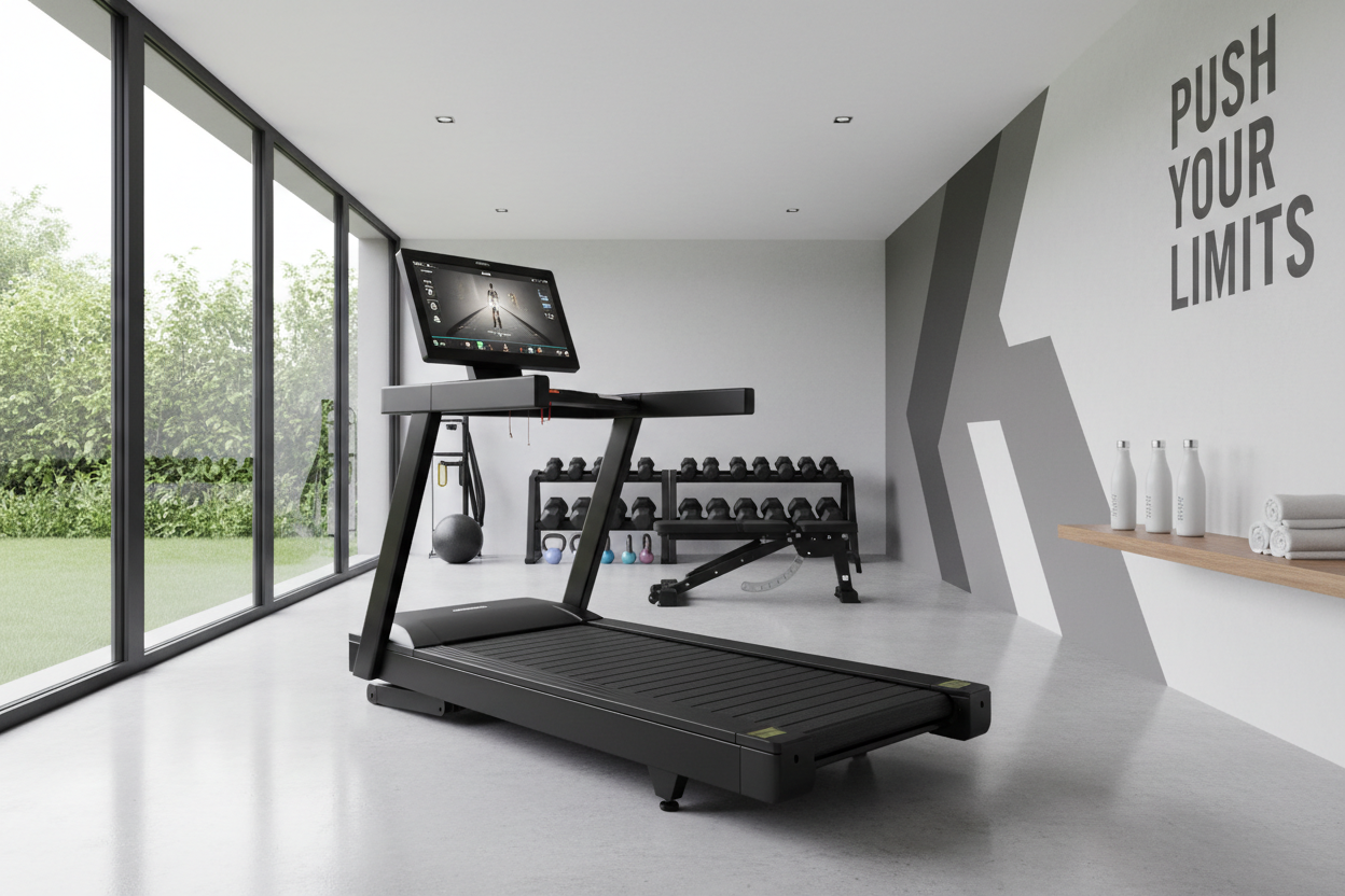Not Your Traditional Treadmill - Slatted Three-In-One Treads