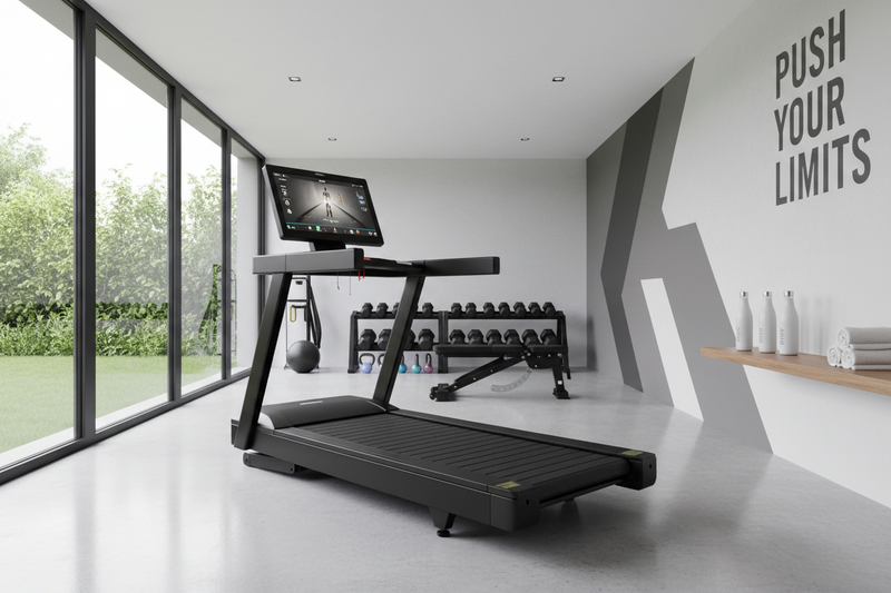 Not Your Traditional Treadmill - Slatted Three-In-One Treads
