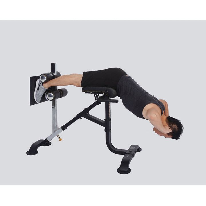 PowerTec Dual Hyperextension Crunch