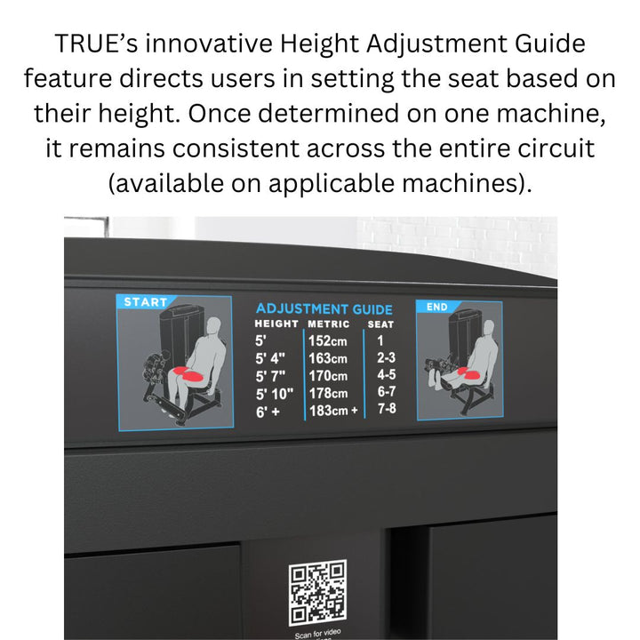 True Fitness SPL-0100 Seated Leg Extension