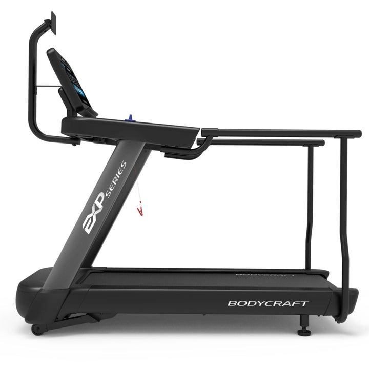 BodyCraft treadmill on a white background