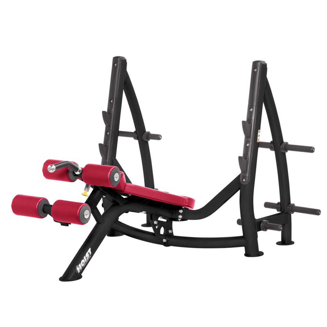 Hoist Olympic Decline Bench With Storage