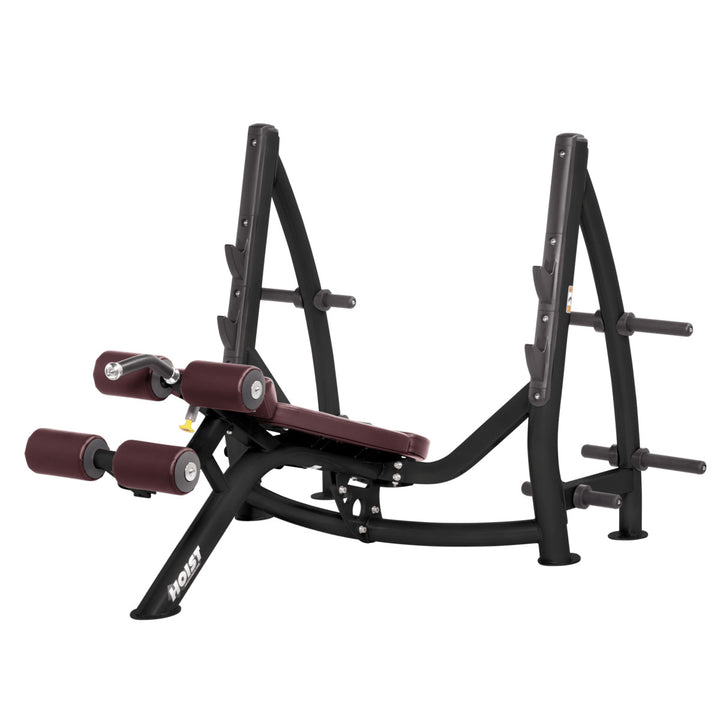 Hoist Olympic Decline Bench With Storage
