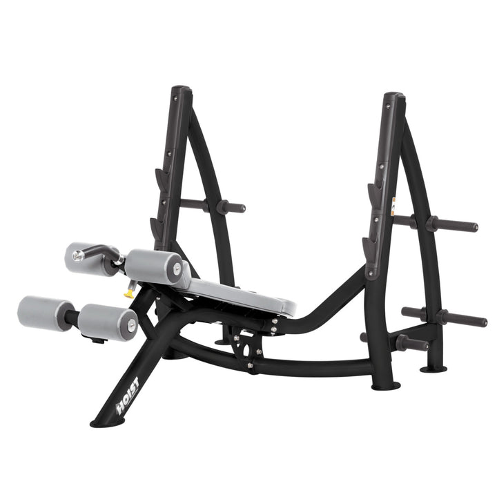 Hoist Olympic Decline Bench With Storage