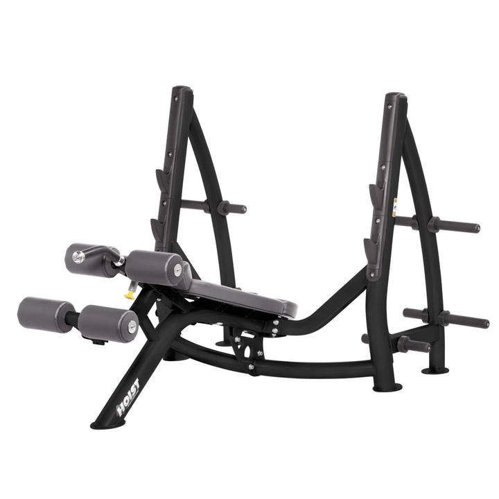 Hoist Olympic Decline Bench With Storage