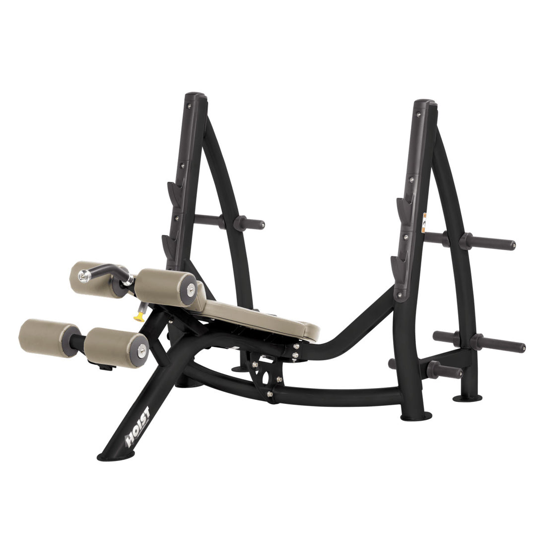 Hoist Olympic Decline Bench With Storage