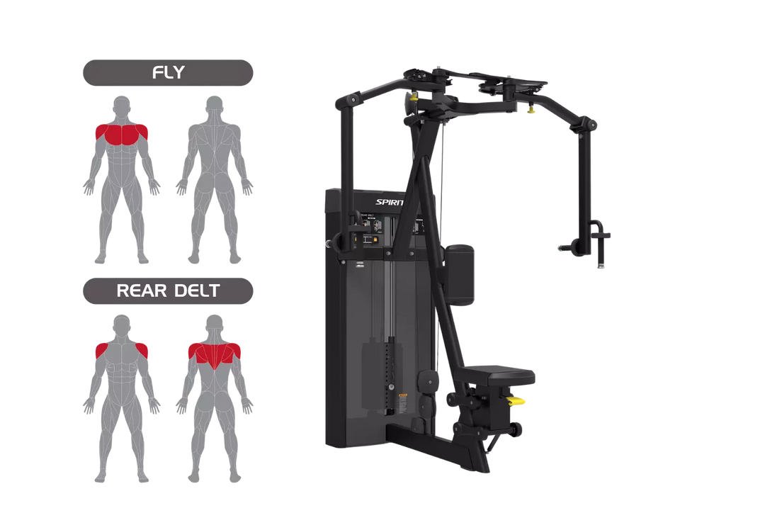 Spirit Dual Pec Fly/Rear Delt CSD