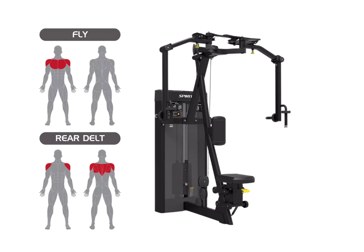 Spirit Dual Pec Fly/Rear Delt CSD