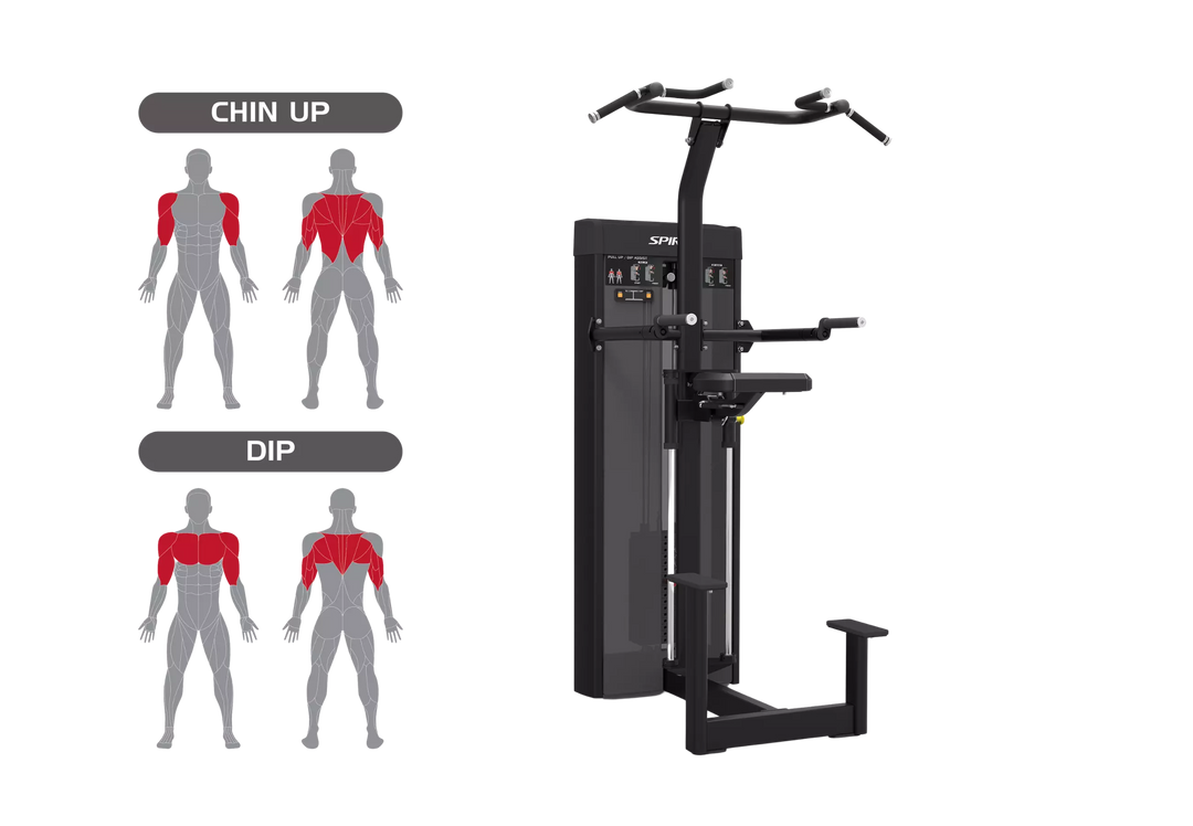 Spirit Dual Pull Up/Dip Assist CSD