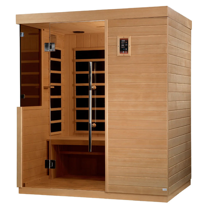 Bilbao 3 Person Ultra Low EMF FAR Infrared Sauna DYN-5830-01