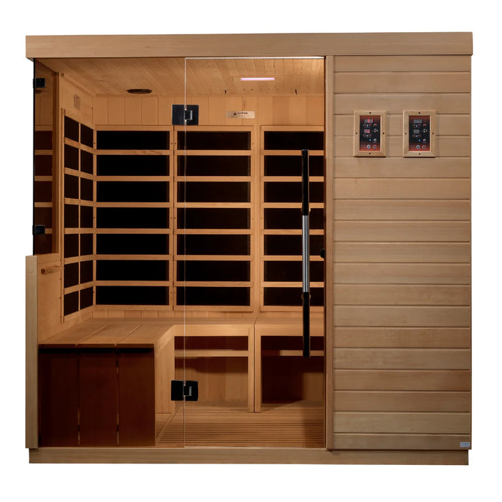 La Sagrada 6 Person Ultra Low EMF FAR Infrared Sauna DYN-5860-01