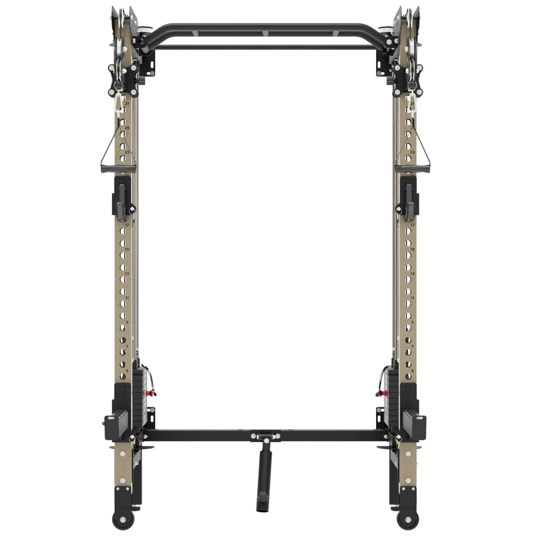 Major Fitness F35 All-In-One Home Gym Wall-Mount Folding Power Rack