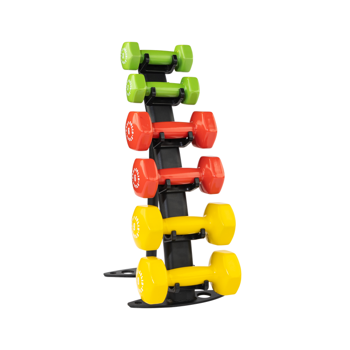 Body-Solid Vinyl Dumbbell Rack GDR10B